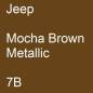 Preview: Jeep, Mocha Brown Metallic, 7B.